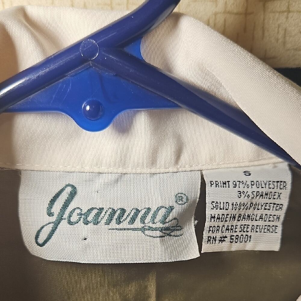 Vintage Joanna Button Down Vest Blouse - Picture 2 of 7